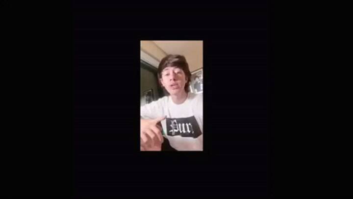 Dante Ortega y un vídeo sobre su deconstrucción