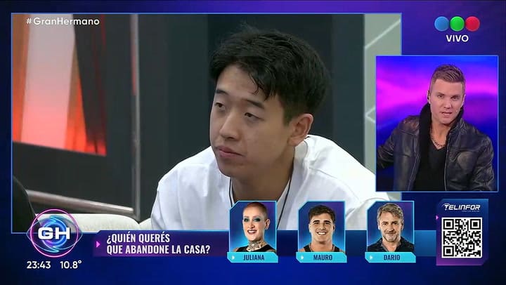El exabrupto de Santiago del Moro en vivo en Gran Hermano