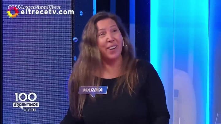 El sincericidio de una participante en 100 argentinos dicen - Fiente: eltrece