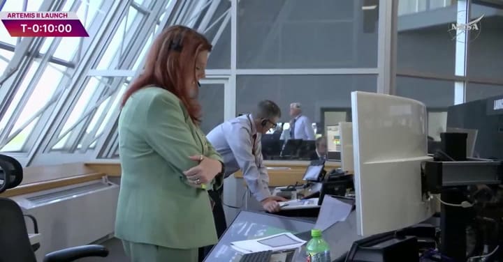 El mensaje de la directora de lanzamiento del Artemis II previo al despegue