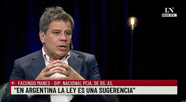 Facundo Manes: 'Schiaretti es una persona con experiencia'