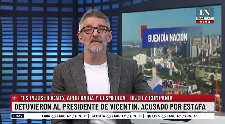 Luis Novaresio opinó en el pase sobre en el corte en la autopista Buenos Aires-La Plata
