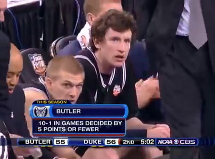 El tiro fallido de Gordon Hayward