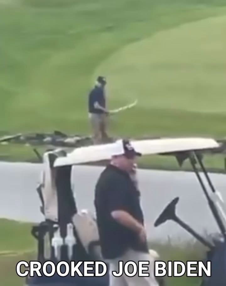 Donald Trump se burla de Joe Biden