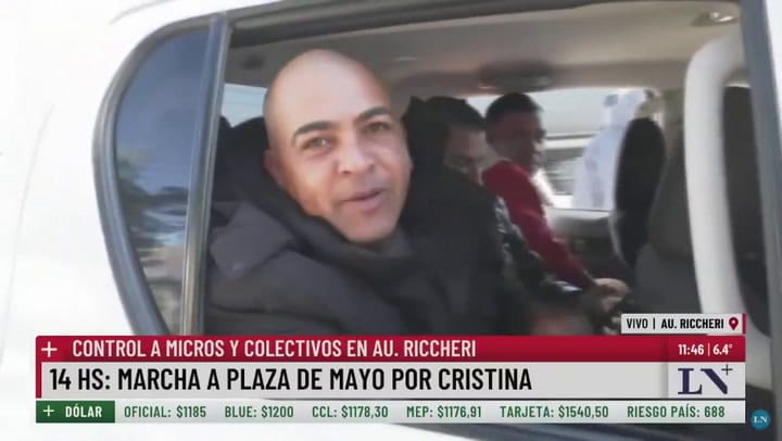 El momento de la amenaza a Milei