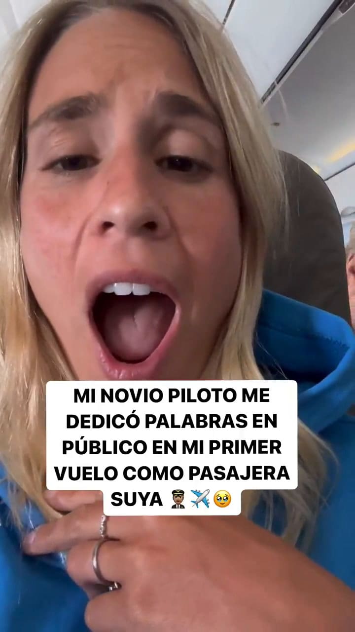 La reacción de Julieta Puente a las palabras de su novio
