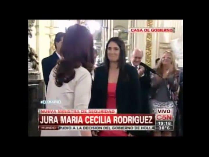 Juran los nuevos funcionarios (C5N)