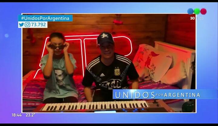 Pablo Lescano en #UnidosPorArgentina