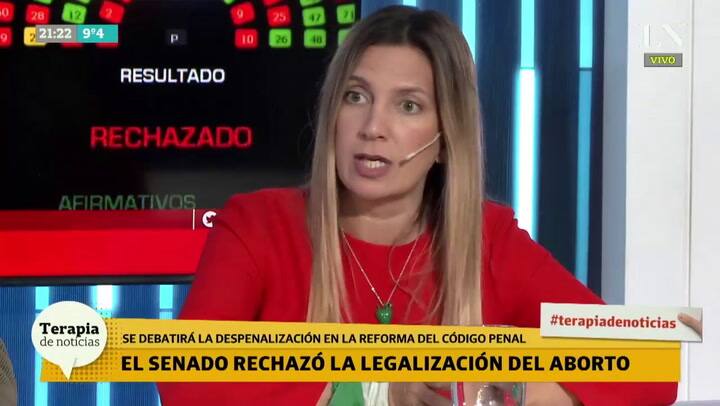 Silvia Lospennato: “En el Senado la mayoría estaba a favor de despenalizar, pero nadie presento ese