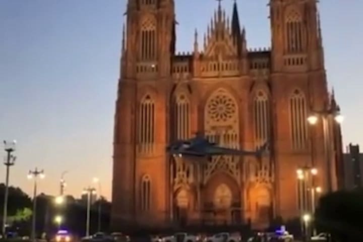 (GIF) Helicoptero en La Plata