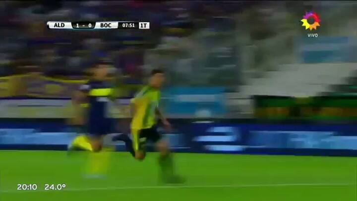 El error de Axel Werner en el amistoso contra Aldosivi