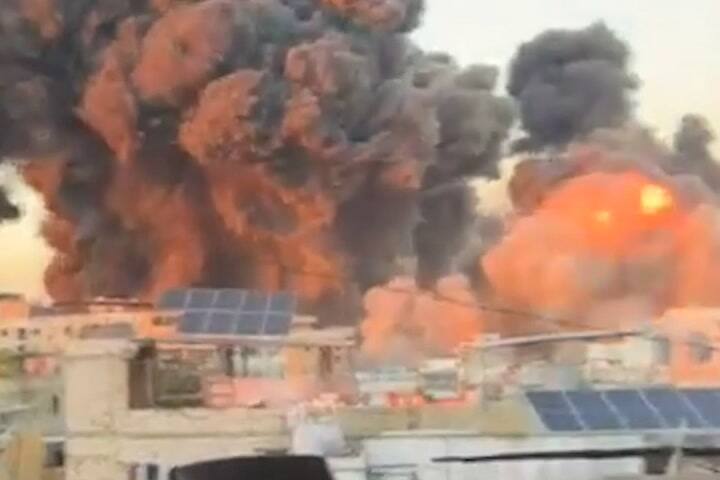 Explosión en el sur de Beirut