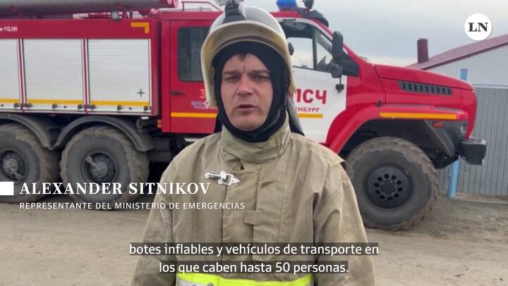 Mas de 2000 personas evacuadas en Orsk, Rusia. La ciudad se vió afectada por inundaciones