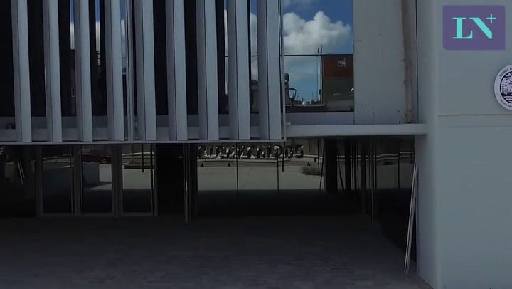 La Escuela Walsh, vista desde el drone de LA NACION