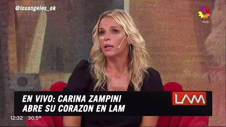 Carina Zampini habló sobre la denuncia de acoso de Calu Rivero contra Juan Darthés - Fuente: eltrece