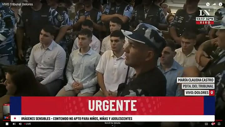 Caso Báez Sosa: las condenas de los rugbiers, 5 como autores y 3 partícipes secundarios