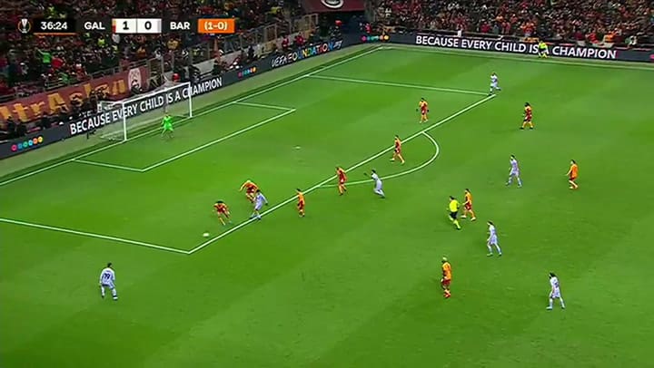 Europa League: Barcelona perdía ante Galatasaray, remontó y pasó a los cuartos de final