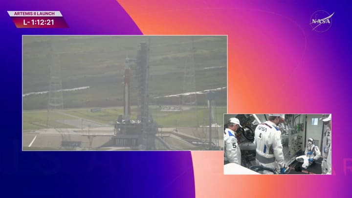 Lanzamiento a la Luna de Artemis II en Florida hoy: la misión de la NASA con la nave Orion en vivo