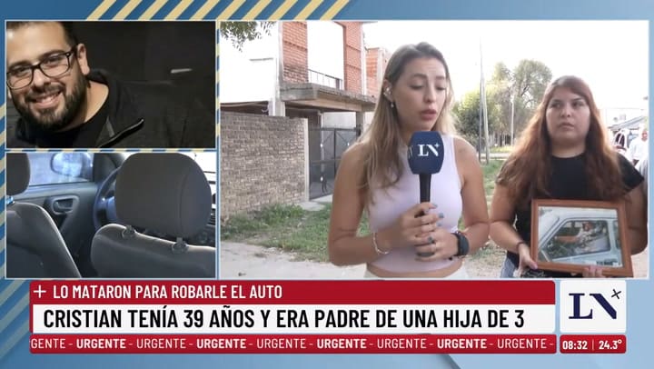 El Auto Del Crimen, Parado Y Sin Custodia Lo Mató Un Policía Para Robarle El Auto