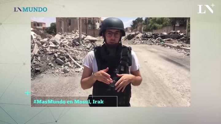 Las increíbles imágenes de Mosul, tras los enfrentamientos entre Estado Islámico y el Ejército