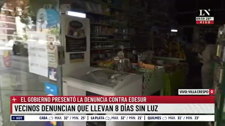 Luis Novaresio dio una advertencia en vivo a un comerciante