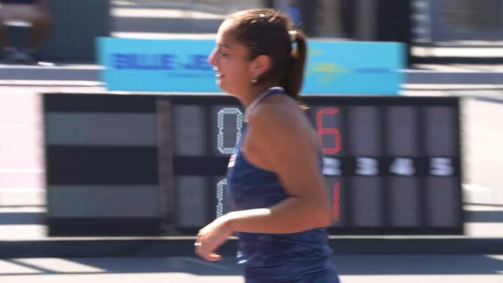 El último punto de Jazmín Ortenzi vs. Victoria López Ocampos