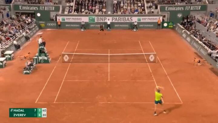 La lesión de Alexander Zverev en el RG2022 vs Nadal