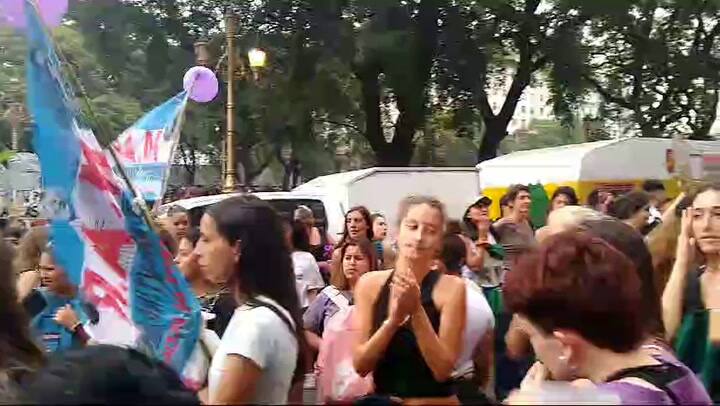 Protesta en casa rosada 2