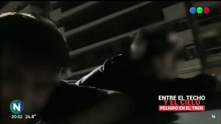 Entre el techo y el cielo: peligro en el tren - Parte 2