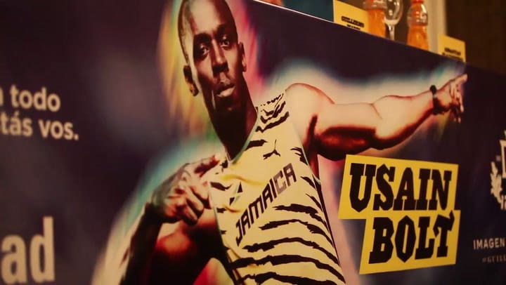 Usain Bolt en diálogo con canchallena.com
