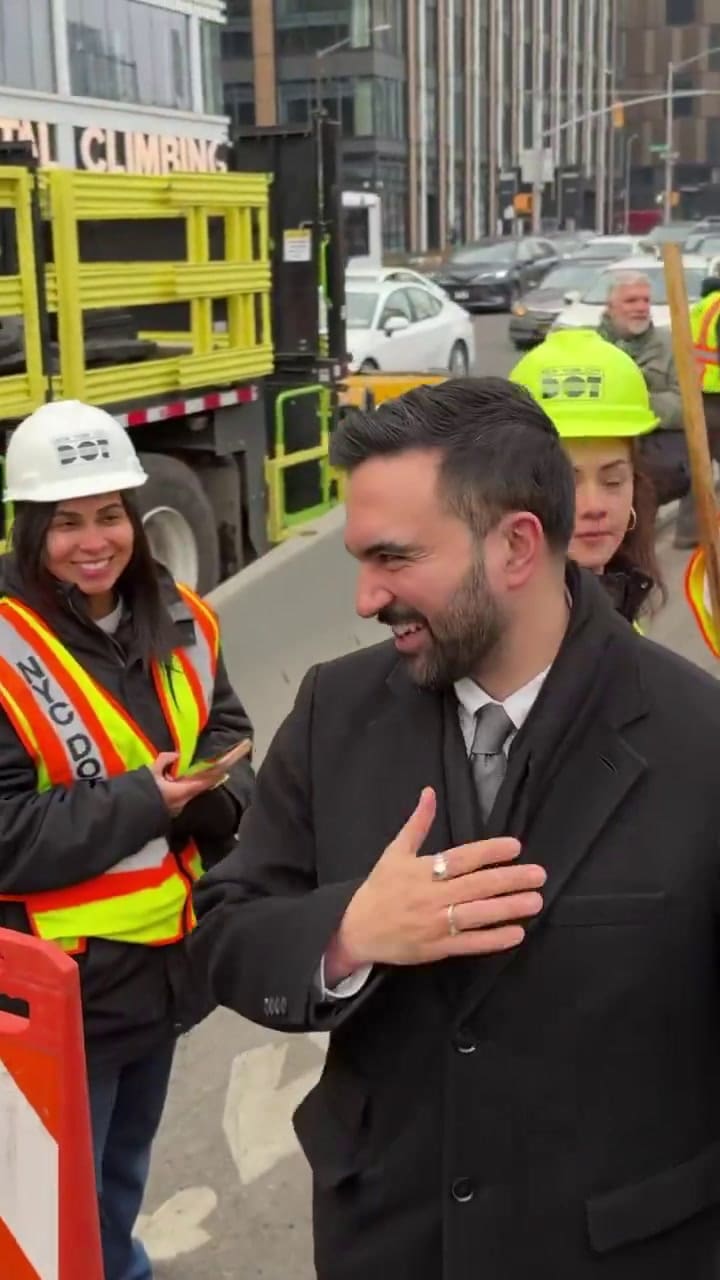 Mamdani anunció el rediseño del puente Williamsburg en Manhattan