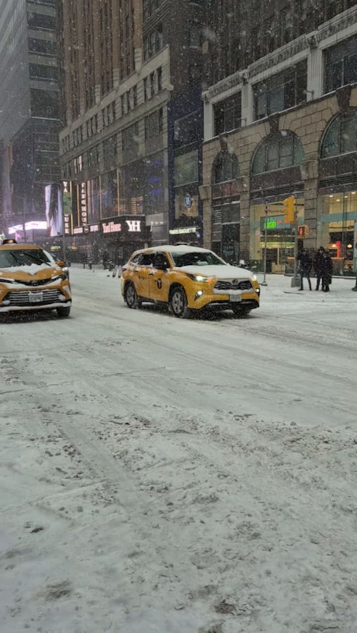Tormenta invernal en Nueva York