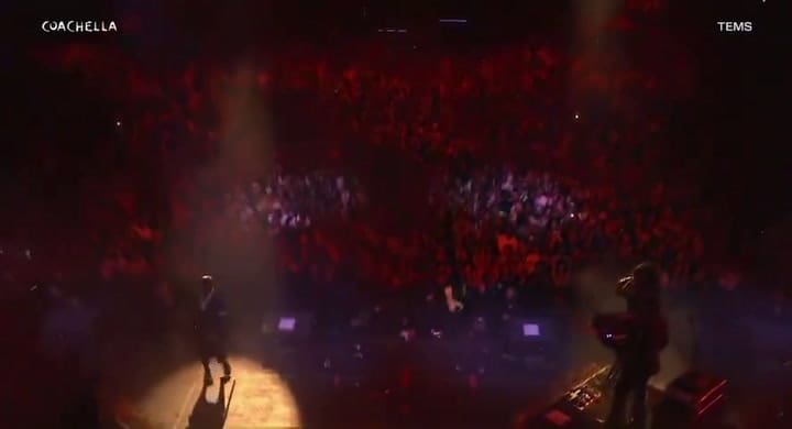 Justin Bieber actuó en el Festival de Coachella (X: @JustinsTourNews)