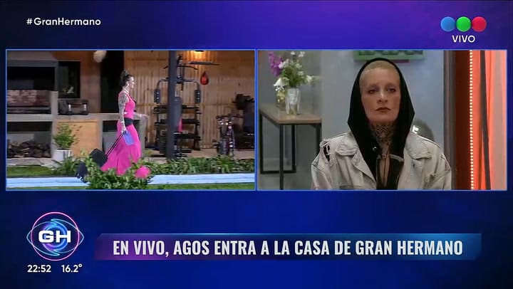 Gran Hermano: asi fue el ingreso de Agostina a la casa