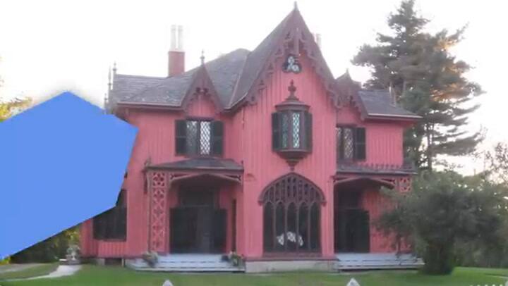 Un vistazo al interior del Roseland Cottage Museum