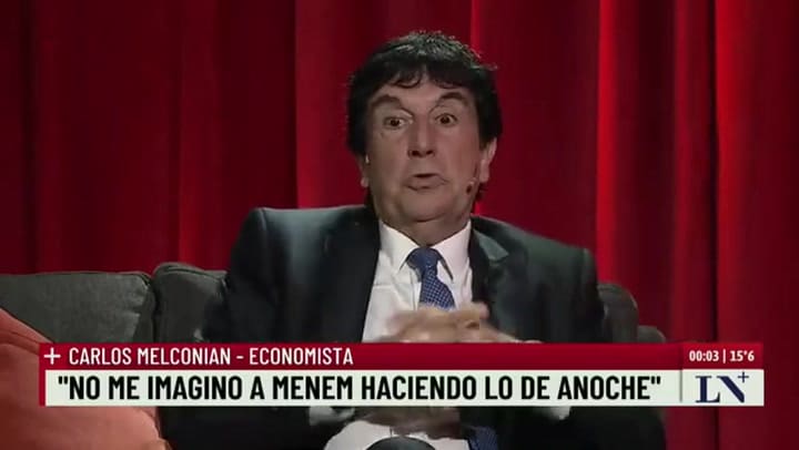 Carlos Melconian Milei Parece Un Ministro De Economía ; +Entrevistas Con Luis Novaresio