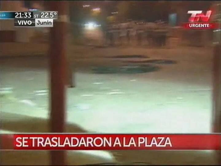 Agredieron a una periodista durante la protesta en Junín (TN)
