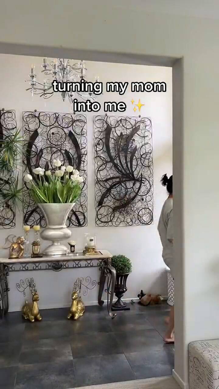 Una de las tiktokers compartió las cenizas de su mamá