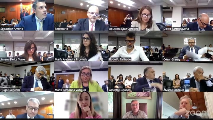 El momento en que Sebastián Amerio se entera que dejará de ser viceministro de Justicia