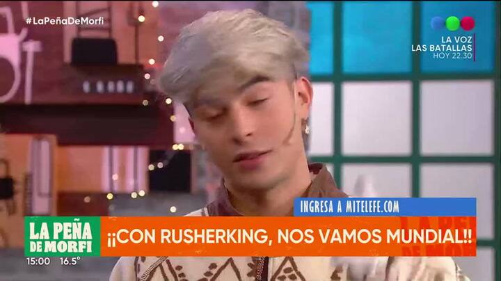 El divertido momento entre Jey Mammón y Rusherking que involucró a la China Suárez