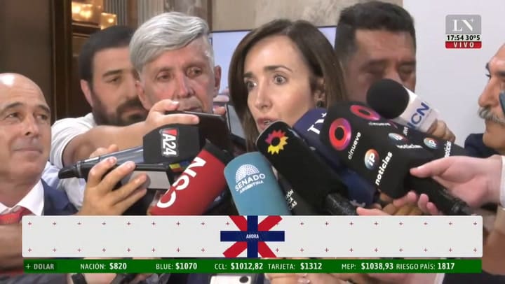 Victoria Villarruel, Vicepresidenta De La Nación Queremos Ponerle Un Tope Al Kirchnerismo