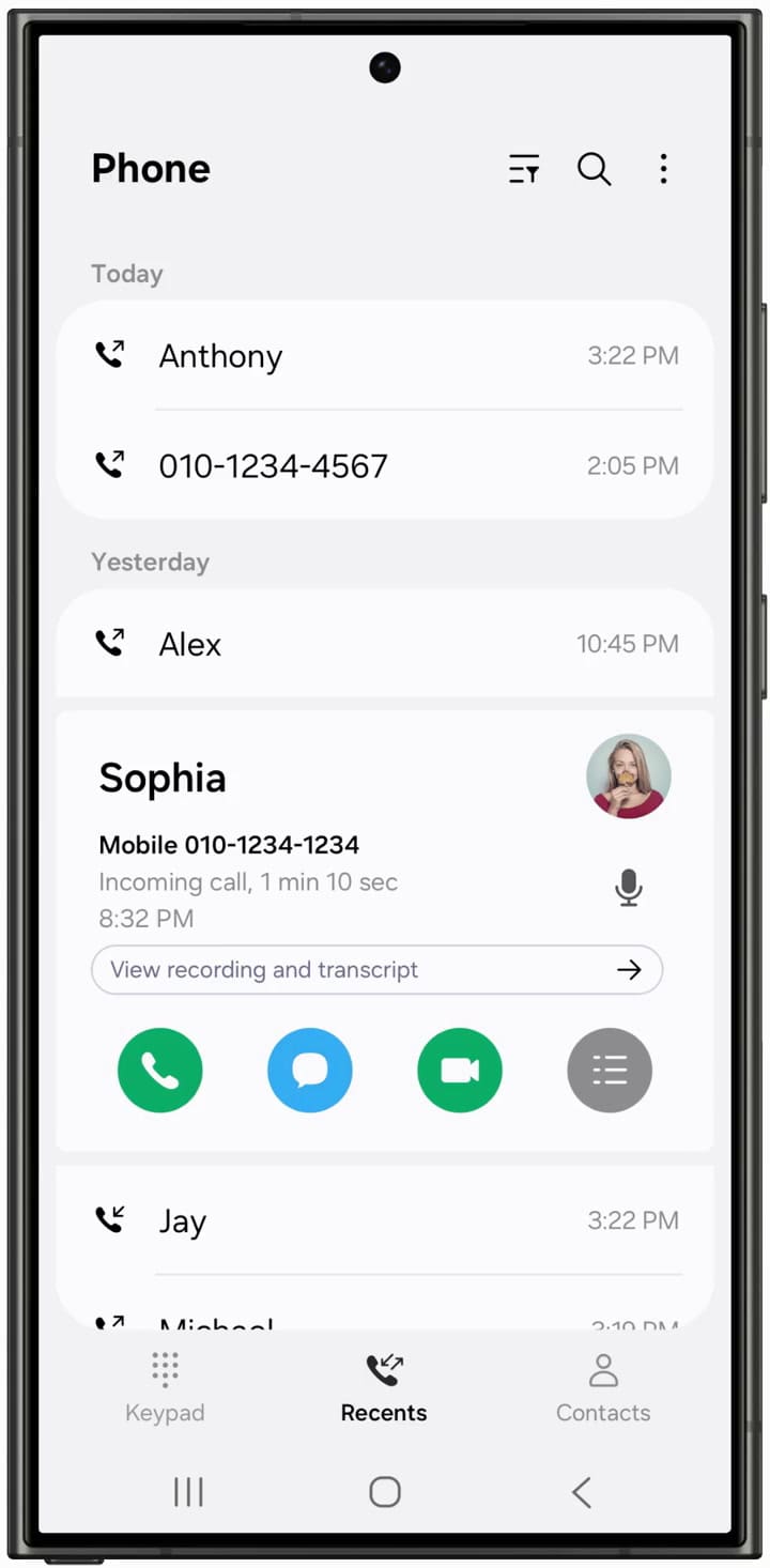 Nuevas funciones de One Ui 7 de Samsung para smartphones
