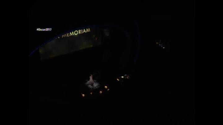 Premios Oscar 2017: el emotivo 'in memoriam' de la ceremonia