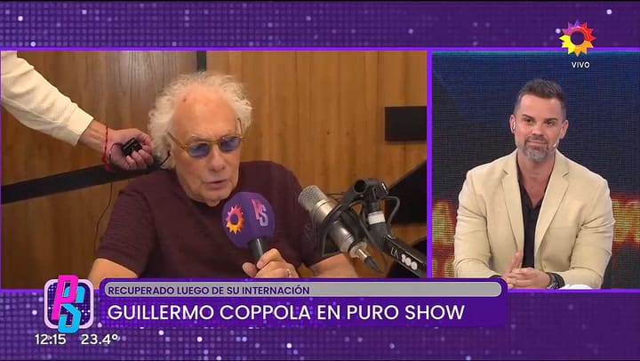 Guillermo Coppola hablo sobre su estado de salud