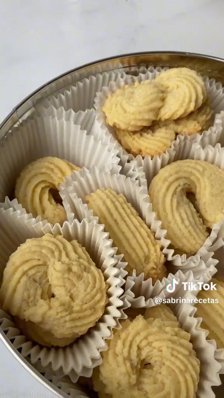 Receta de galletitas danesas caseras