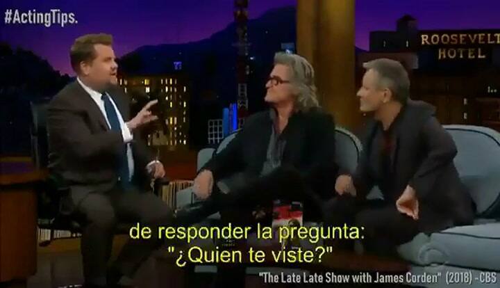 Viggo Mortensen mencionó al Bambino Veira en The Late Late Show with James Corden - Fuente: Twitter