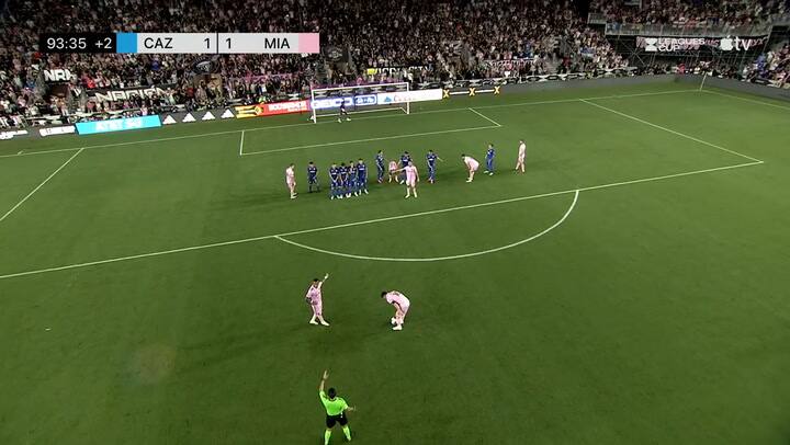 Lionel Messi Golazo Wins It In Stoppage Time On Inter Miami Debut!