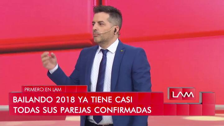 Los confirmados para el Bailando 2018 - Fuente: YouTube