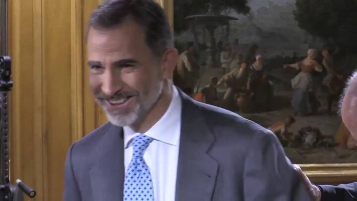 Felipe VI, imágenes familiares por su 50 cumpleaños