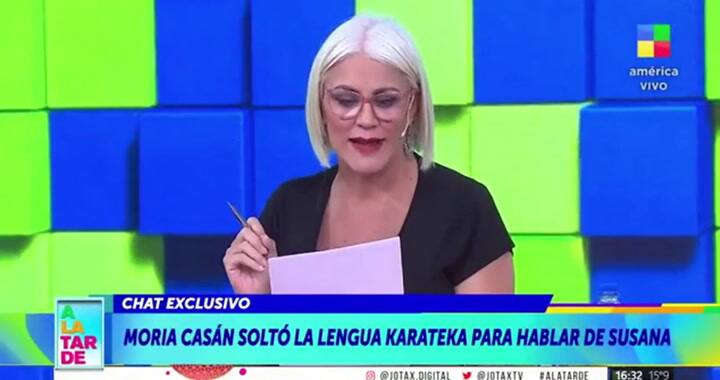 Moria Casán apuntó contra Susana Giménez